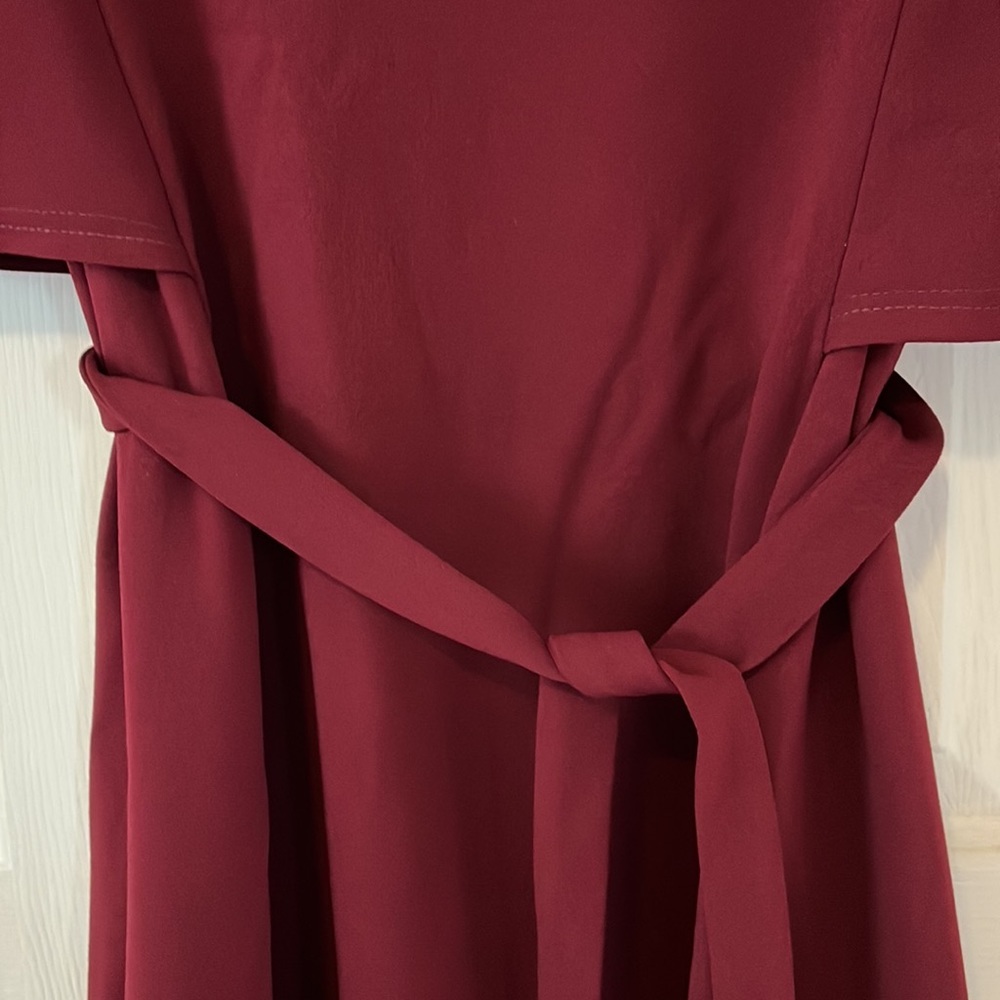 Burgundy dress size XS